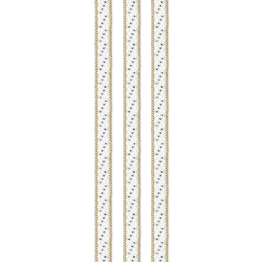 Premium-Schmuck-Bordüren "Eleganz 2", selbstklebend, 29cm, gold/perlmutt