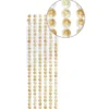 Premium-Schmuck-Bordüren "Goldfluss", selbstklebend, 29cm, weiß