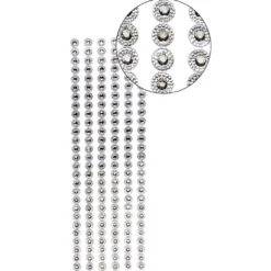 Premium-Schmuck-Bordüren "Prinzess", selbstklebend, 29cm, anthrazit