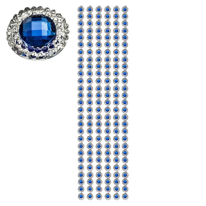 Premium-Schmuck-Bordüren "Prinzess", selbstklebend, 29cm, blau