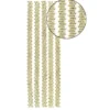 Premium-Schmuck-Bordüren "Royal", selbstklebend, 29cm, mit Glas-Kristallen, gelbgrün