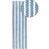 Premium-Schmuck-Bordüren "Royal", selbstklebend, 29cm mit Glas-Kristallen, blau