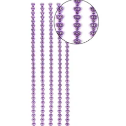 Premium-Schmuck-Bordüren "Strass-Trio", selbstklebend, 29cm, mit Glas-Kristallen, violett