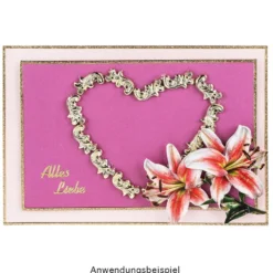 Premium-Schmucksteine, Ranken-Ornament, 1,1cm x 2cm x 0,3cm, hellgold, mit Glaskristallen, 45 Stück