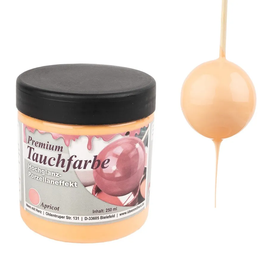 Premium-Tauchfarbe, Apricot, 250ml