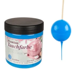 Premium-Tauchfarbe, Azurblau, 250ml