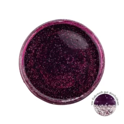 Premium-Tauchfarbe, Farbglas-Glitzer-Effekt, pink mit Silber-Glitzer, 250ml