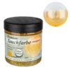 Premium-Tauchfarbe, Farbglas-Glitzer-Effekt, goldgelb mit Silber-Glitzer, 250ml