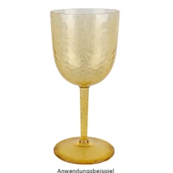Premium-Tauchfarbe, Farbglas-Glitzer-Effekt, goldgelb mit Silber-Glitzer, 250ml