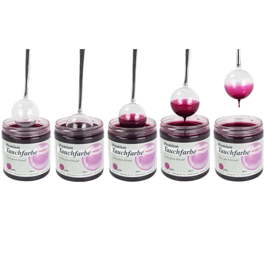 Premium-Tauchfarbe, Farbglas-Effekt, violett, 250ml