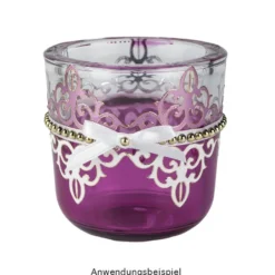 Premium-Tauchfarbe, Farbglas-Effekt, pink, 250ml