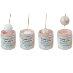Premium-Tauchfarbe, irisierender Perlmutt-Effekt, rosa & gold-irisierend, 250ml