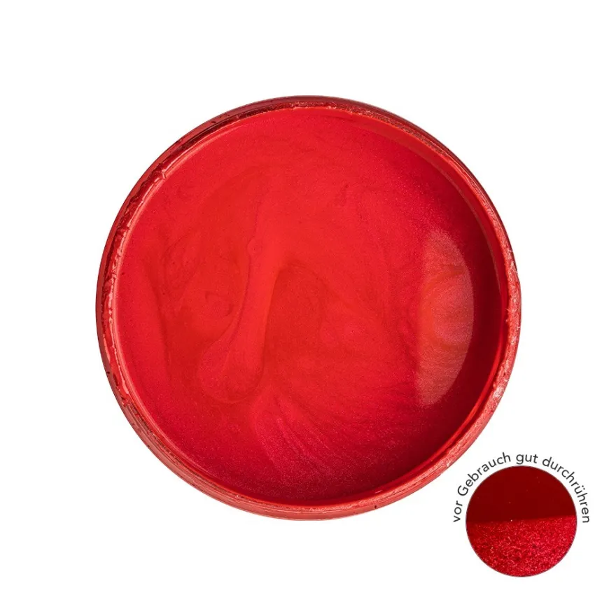 Premium-Tauchfarbe, metallic, rot, 250ml