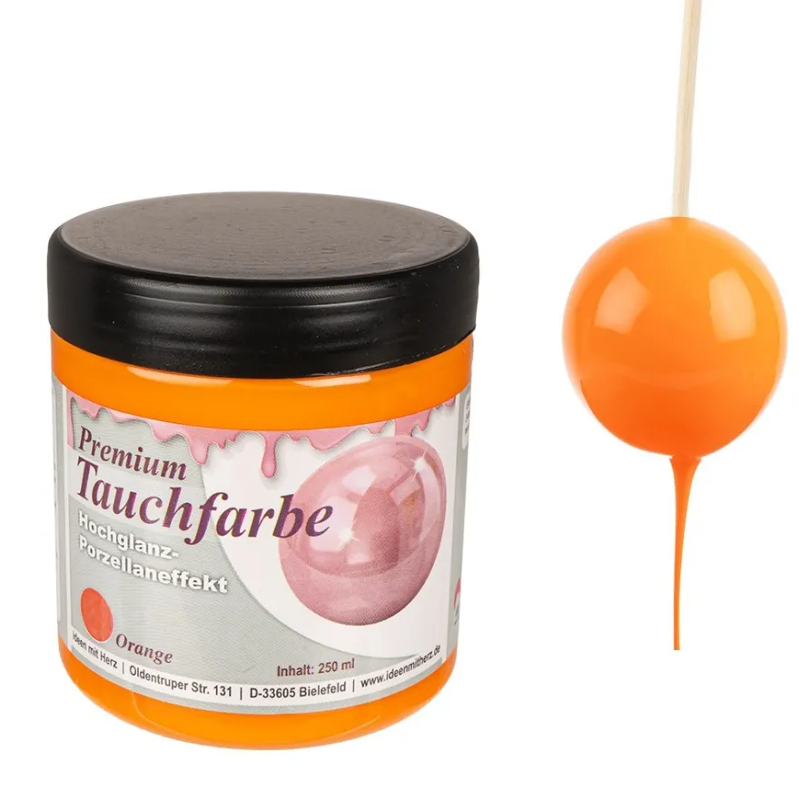 Premium-Tauchfarbe, Orange, 250ml