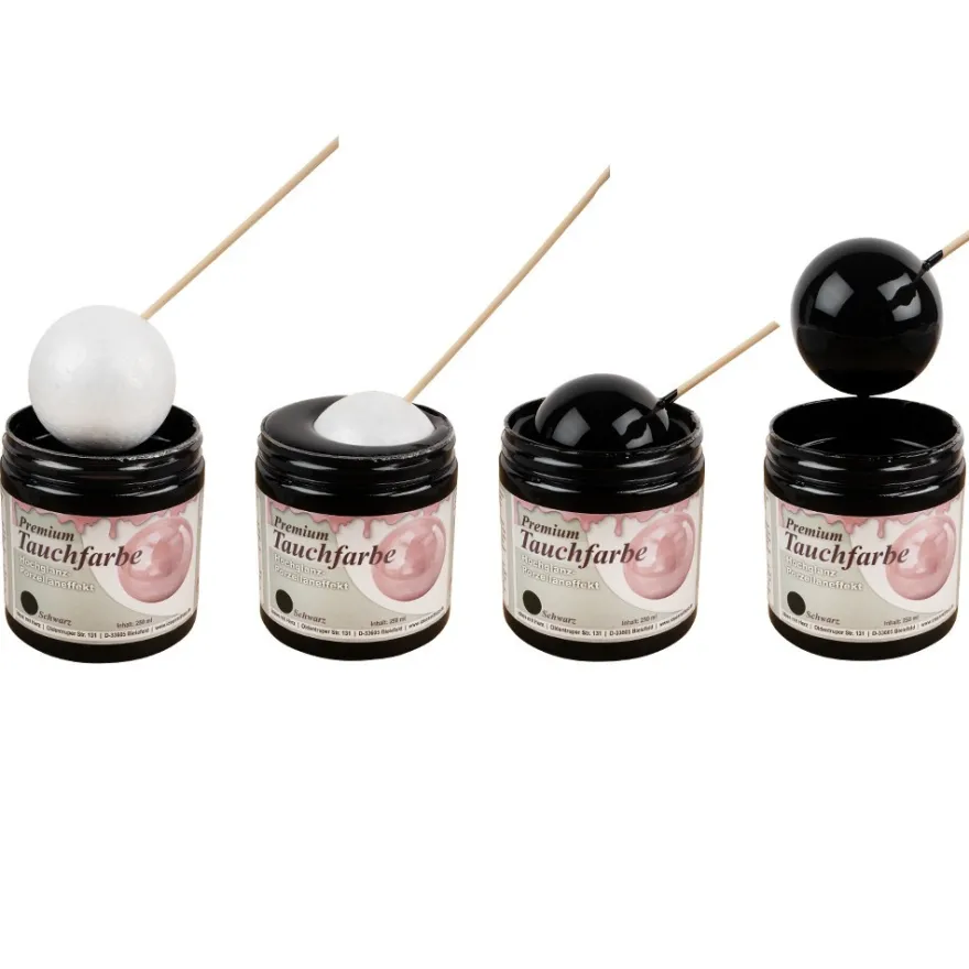 Premium-Tauchfarbe, schwarz, 250ml
