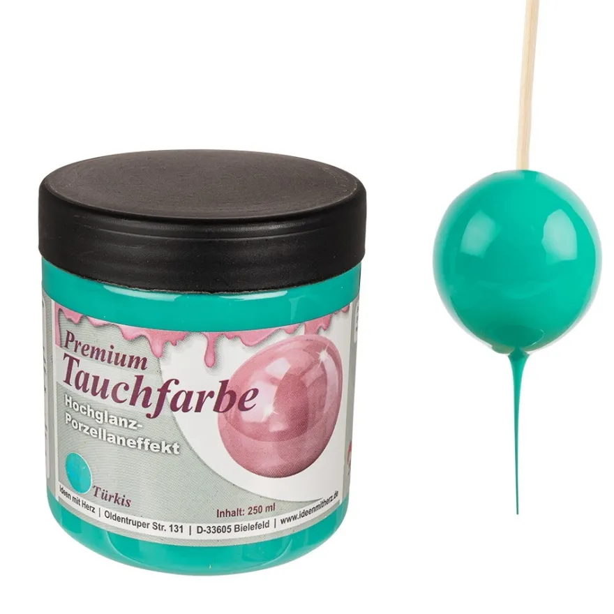 Premium-Tauchfarbe, Türkis, 250ml