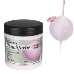 Premium-Tauchfarbe, Vintage-Matt-Effekt, flieder, 250ml