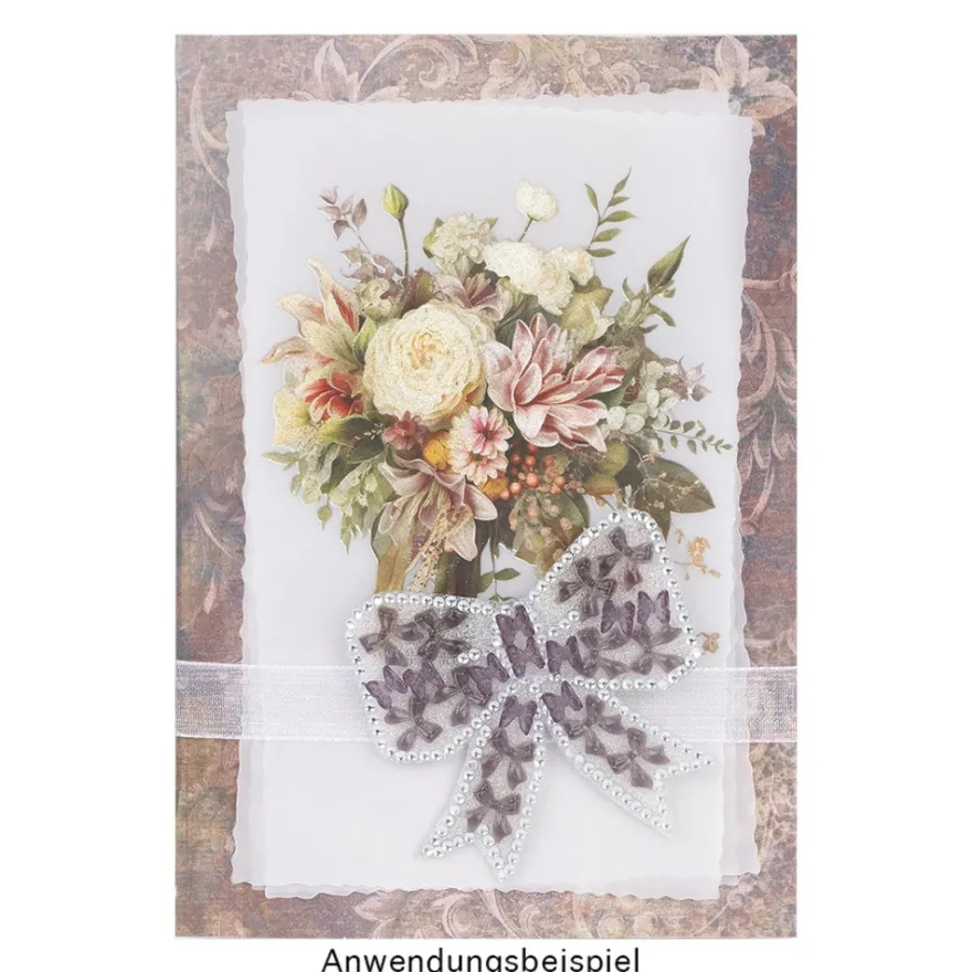 Premium-Transfers, Anlässe, mit Metallic-Effekt, 10cm x 30cm, farbig, 10 Bogen