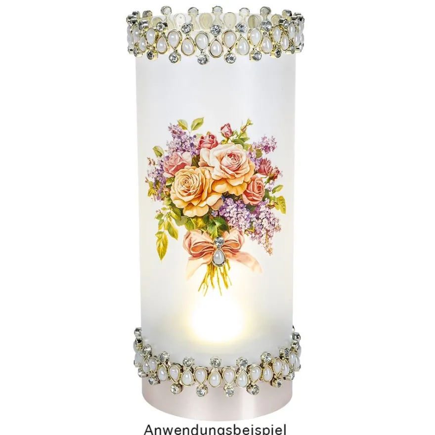 Premium-Transfers, Blumensträuße 2, 10cm x 30cm, farbig, 10 Bogen