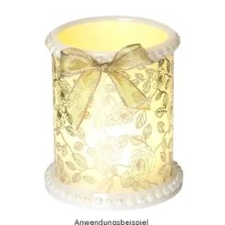 Premium-Transfers, Florale Designs, 10cm x 30cm, Goldfolie, 10 Bogen