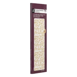 Premium-Transfers, Florale Designs, 10cm x 30cm, Goldfolie, 10 Bogen