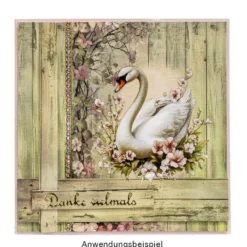 Premium-Transfers, Frühlingserwachen, 10cm x 30cm, farbig, 10 Bogen