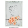 Premium-Transfers, Frühlingsmotive, 10cm x 30cm, Silberfolie, 10 Bogen
