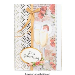 Premium-Transfers, Ornamentik, 10cm x 30cm, Goldfolie, 10 Bogen