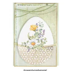 Premium-Transfers, Ornamentik, 10cm x 30cm, Goldfolie, 10 Bogen