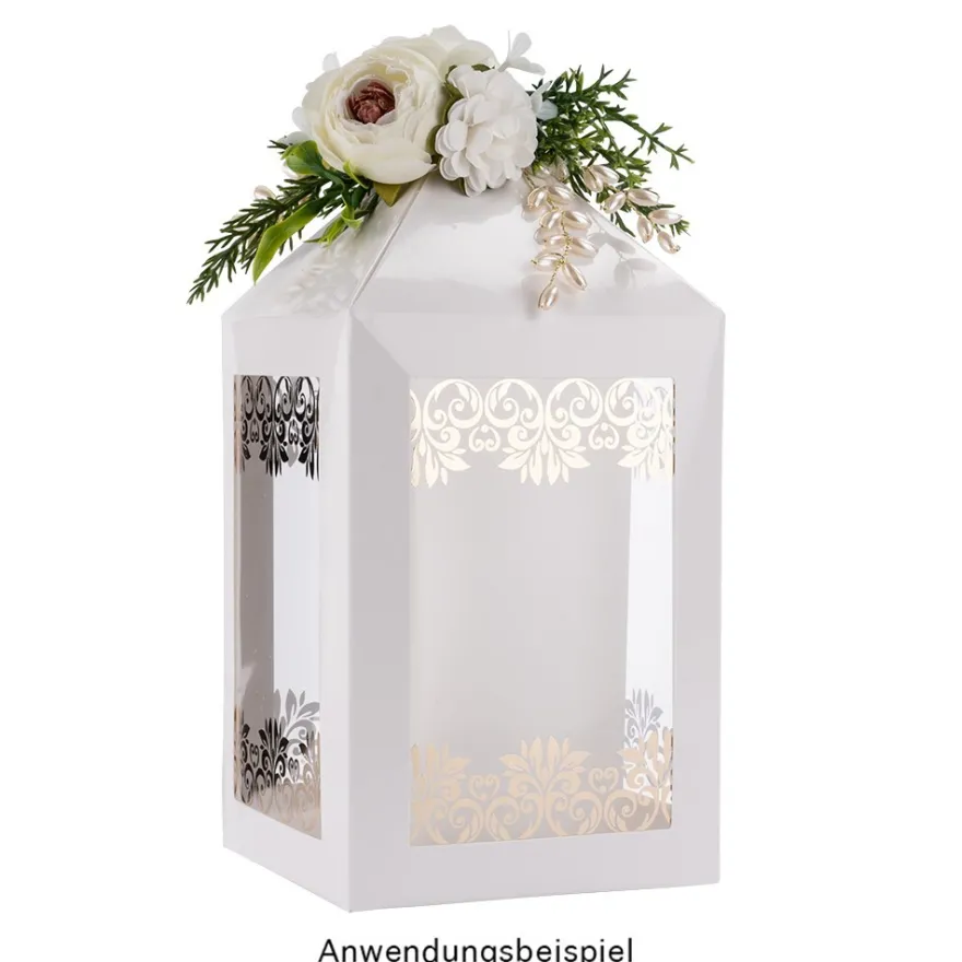 Premium-Transfers, Ornamentik & Blumen, 10cm x 30cm, Goldfolie & farbig, 10 Bogen