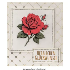 Premium-Transfers, Rund ums Jahr 2, 10cm x 30cm, schwarz, 10 Bogen