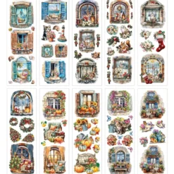 Premium-Transfers, Schöne Aussichten, 10cm x 30cm, farbig, 10 Bogen