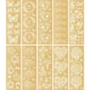 Premium-Transfers, Sommer 1, 10cm x 30cm, Goldfolie, 10 Bogen