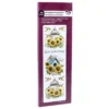 Premium-Transfers, Sonnenblumen & Wünsche, 10cm x 30cm, farbig, 10 Bogen