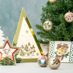 Premium-Transfers, Winter/Weihnachten 2, 10cm x 30cm, 10 versch. Designs, farbig, 10 Bogen