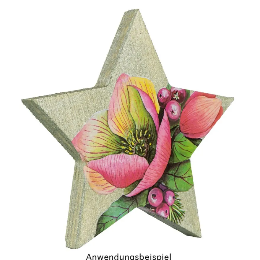 Premium-Transfers, Winter/Weihnachten 2, 10cm x 30cm, 10 versch. Designs, farbig, 10 Bogen