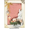 Prägeschablone, Frohe Ostern 2, 14,5cm x 9,5cm
