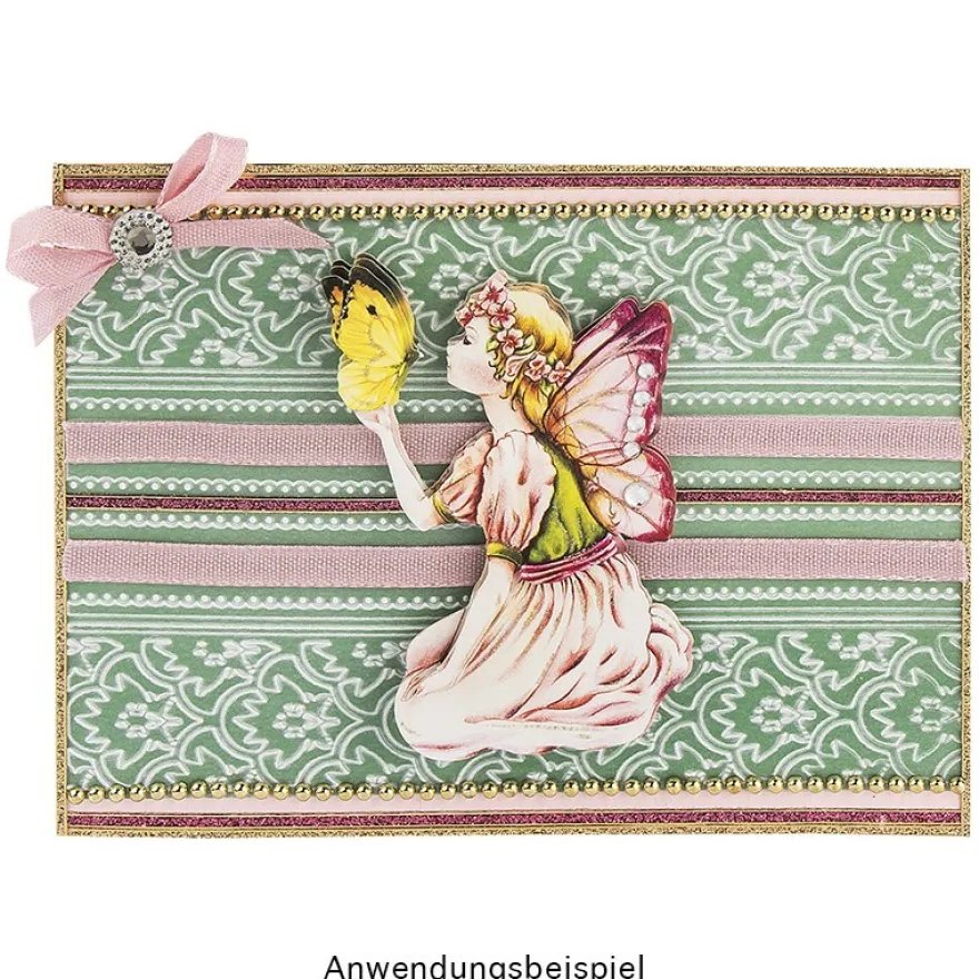 Prägeschablone, Ornamentik 5, 15,5cm x 10,5cm