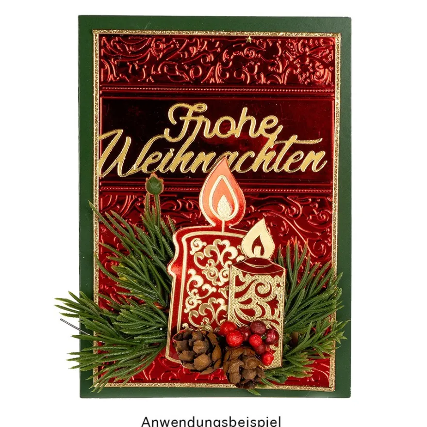 Prägeschablone, Ornamentik 7, 15,5cm x 10,5cm