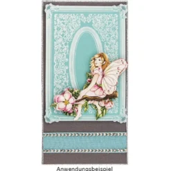 Prägeschablone, Ornamentik 8, 15,5cm x 10,5cm