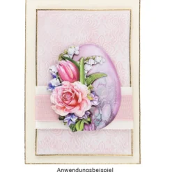 Prägeschablone, Ornamentik 12, 15cm x 10cm