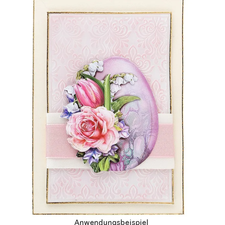 Prägeschablone, Ornamentik 12, 15cm x 10cm