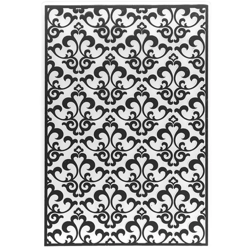 Prägeschablone, Ornamentik 11, 15cm x 10cm