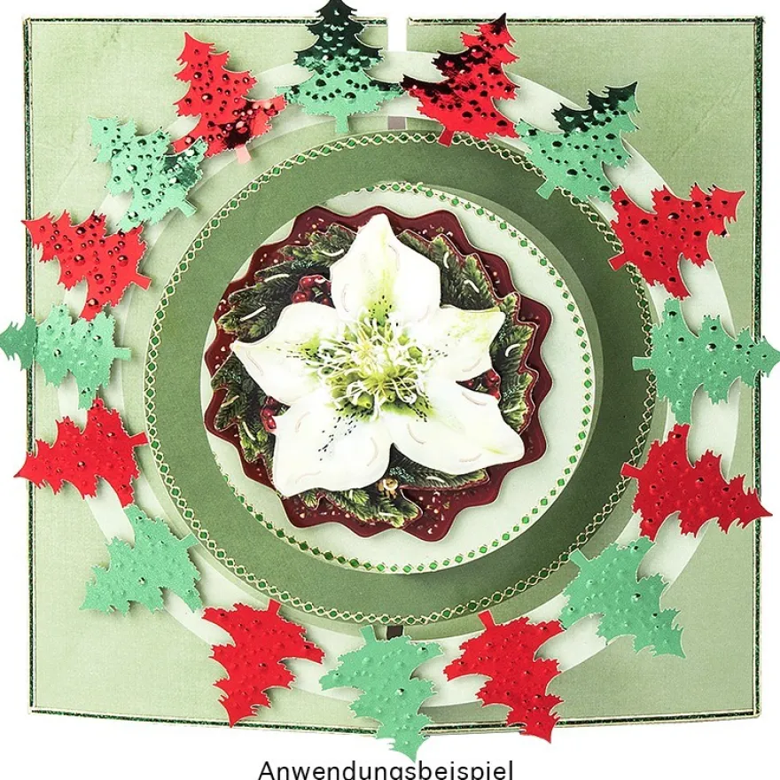 Prägestanzer, Tannenbaum, 4,5cm x 3,9cm