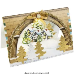 Prägestanzer, Tannenbaum, 4,5cm x 3,9cm