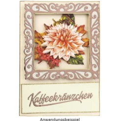 Präge- & Stanzschablonen, Rahmen & Zierdeckchen, 3 Stück