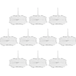 Präsentations-Ständer, Ø 5cm, 3,6cm hoch, transparent, 10 Stück
