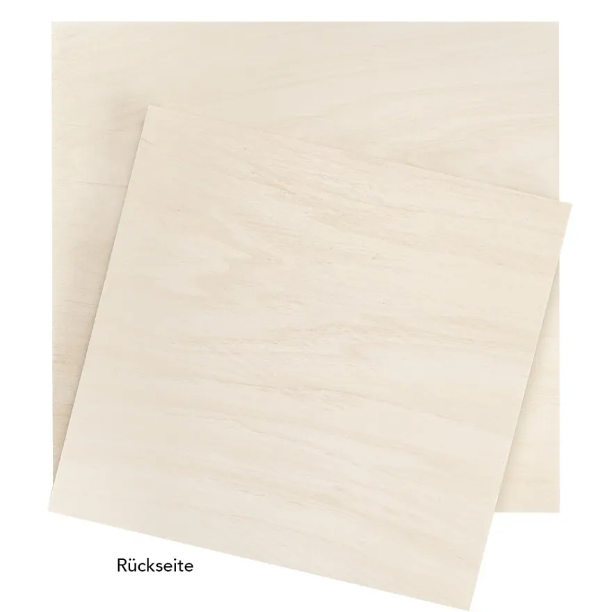 Rahmen, Holz, quadratisch, verschiedene Größen, 5 Stück