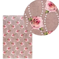 Reispapiere, Blüten 17, DIN A4, 30g/m², 2 verschiedene Designs