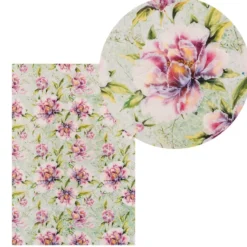 Reispapiere, Blüten 23, DIN A4, 30g/m², 2 verschiedene Designs